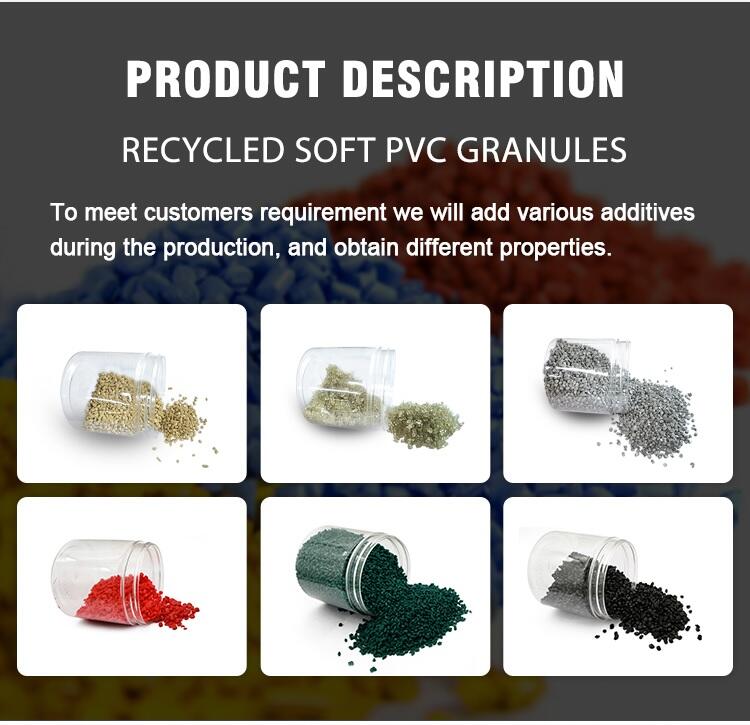 Recycled Soft PVC Granules 003