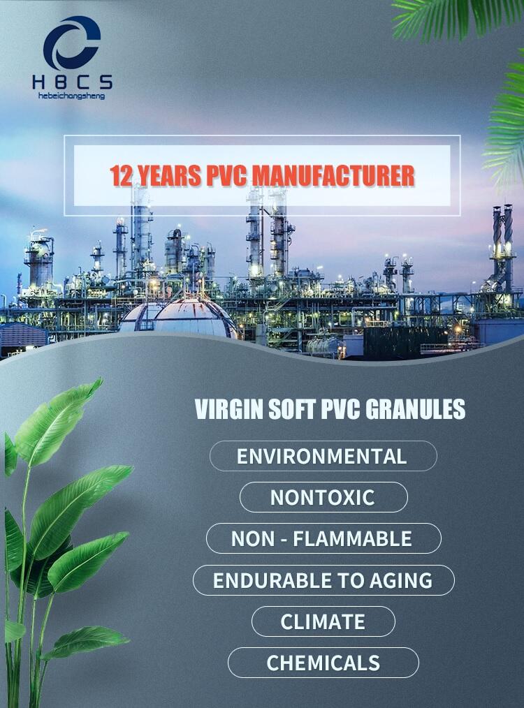 Virgin Soft PVC Granules 001