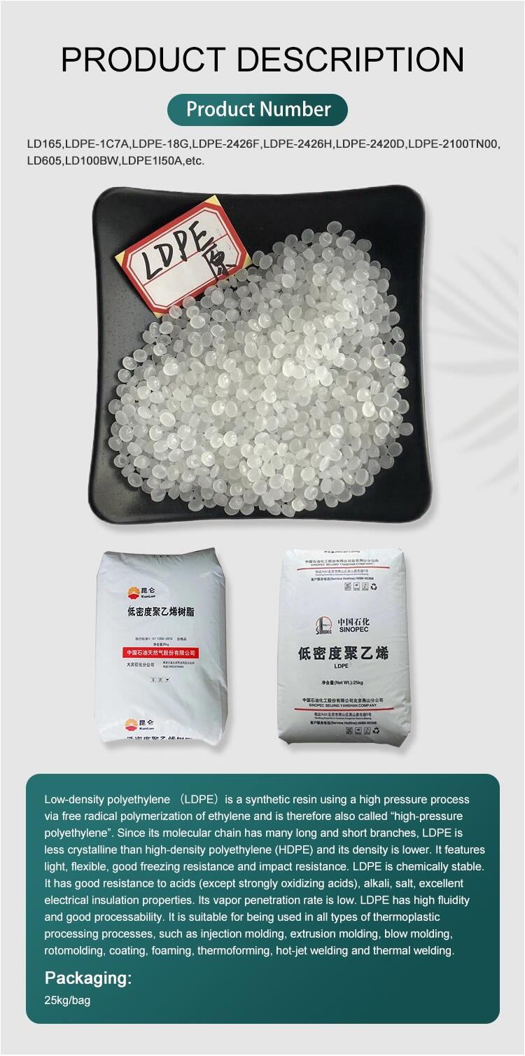 Origin LDPE Granules For Coating Grade manufacture