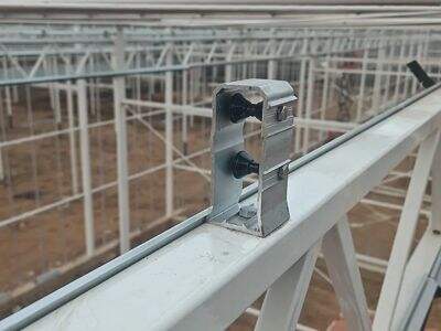Custom aluminum alloy gutters: add a stylish and practical element to the greenhouse