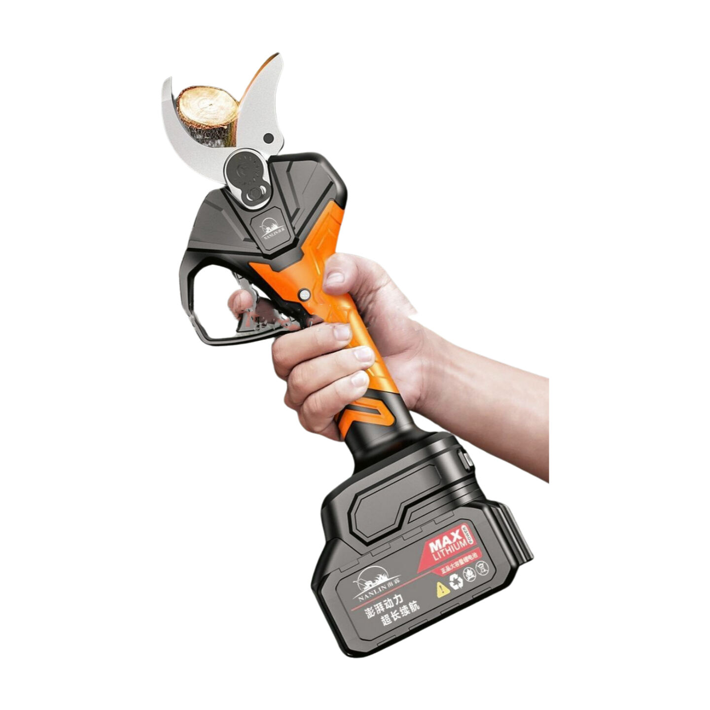 product rechargeable battery electric scissors new product ideas for garden pruning telescopic lithium power shears-6