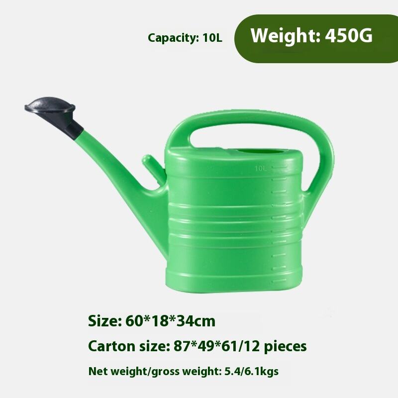 product long spout thickened plastic watering can for gardening household sprinkling flower shower spray for agricultural sprayers-9
