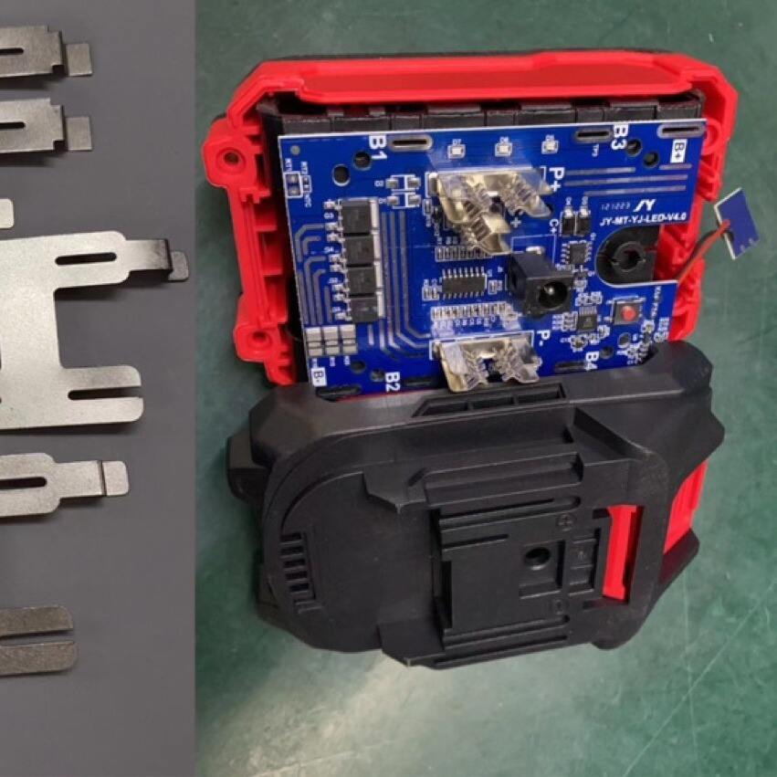 product battery case for diy 18650 battery plastic case with bms pcb board charging protection power tool replacement-3