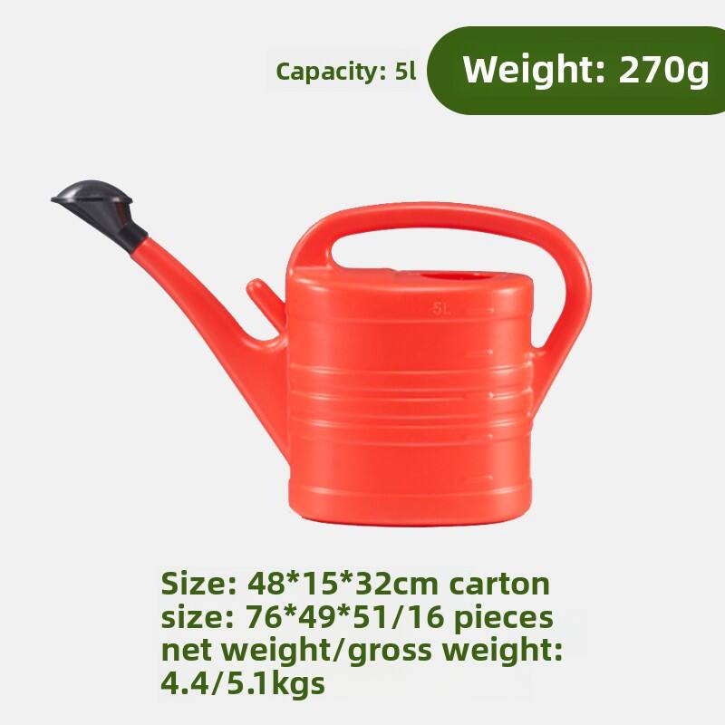 product long spout thickened plastic watering can for gardening household sprinkling flower shower spray for agricultural sprayers-11