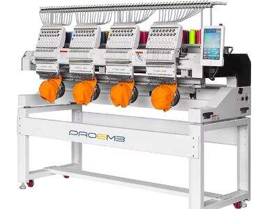 Cómo las máquinas de bordado por computadora apoyan la producción de logotipos a alta velocidad