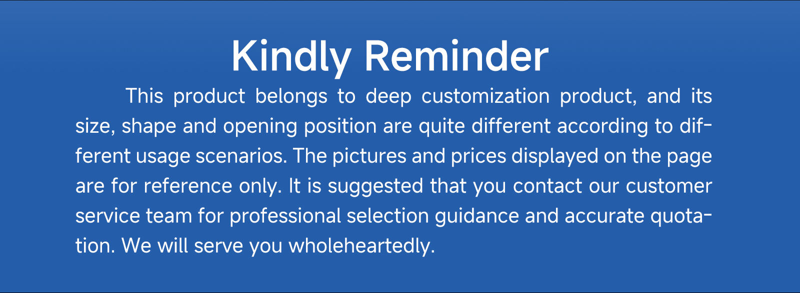 Extended company profile