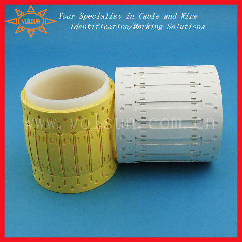 product pe yellow printable marker cable labels tags-28