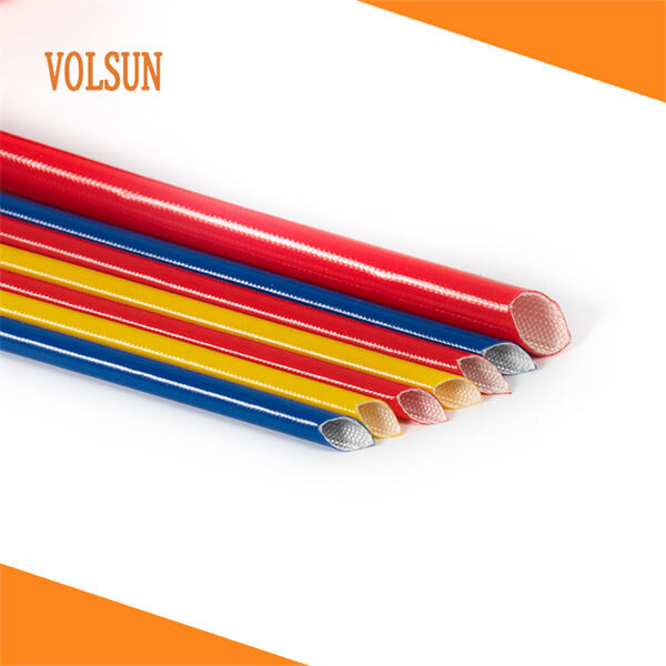 Mnoho využití fiberglassové rukojee potažené křemičitou guma.