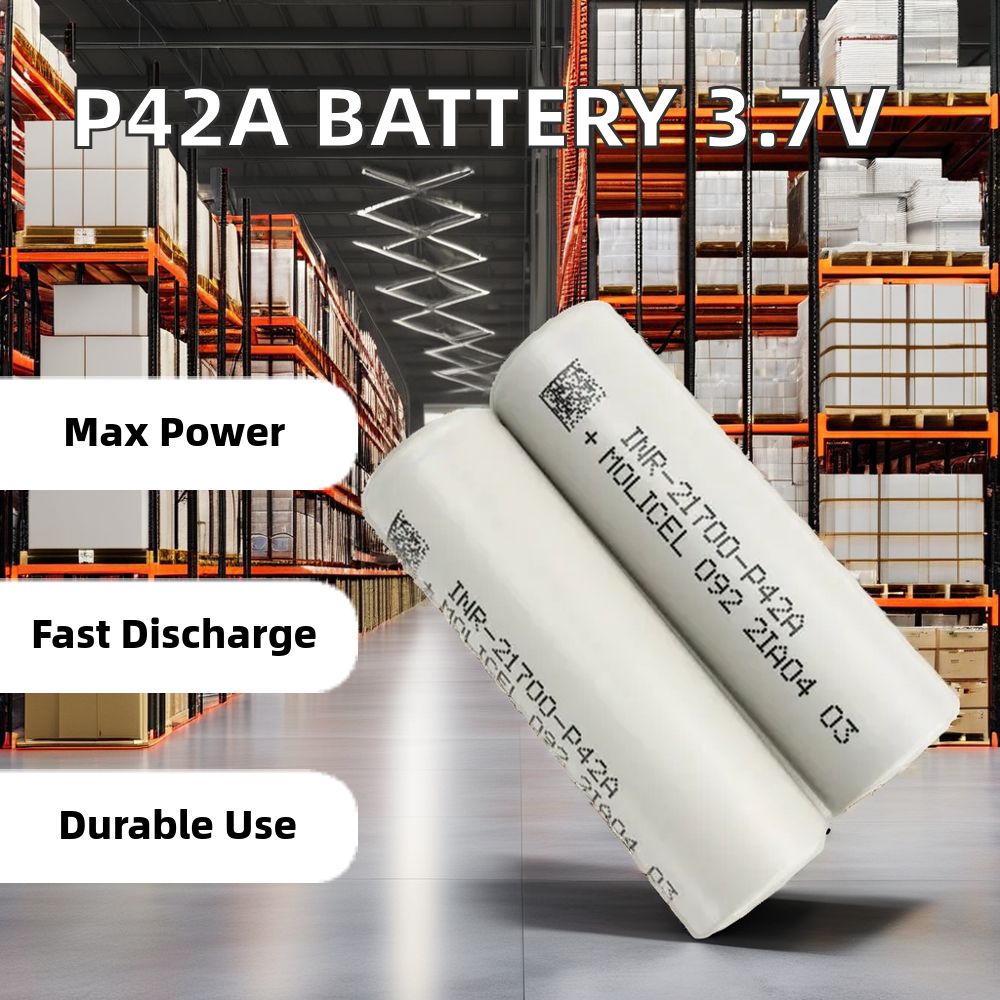 product molicel 21700 p42a 4200mah 45a lipo battery low discharge temperature battery rechargeable battery for airplane-2