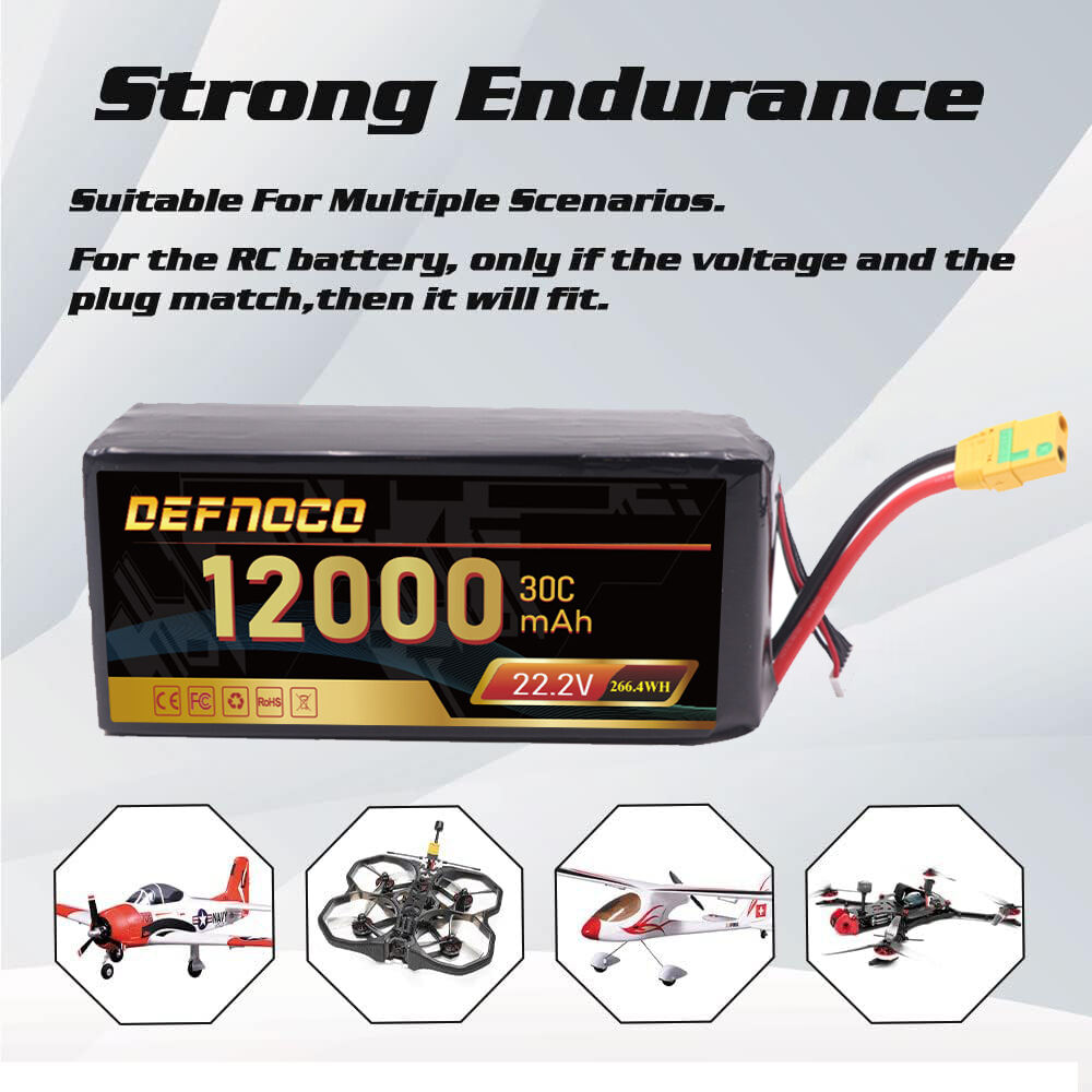 product high capacity 222v 6s 30c lipo battery 10000mah 12000mah 16000mah for rc aircraft and drones-0