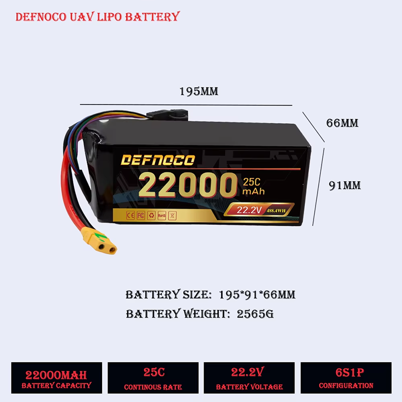 product defnoco 222v 22000mah 6s 12s solid state battery lithium ion manufacturer hd uav power drone fixed wind vtol multirotor-4