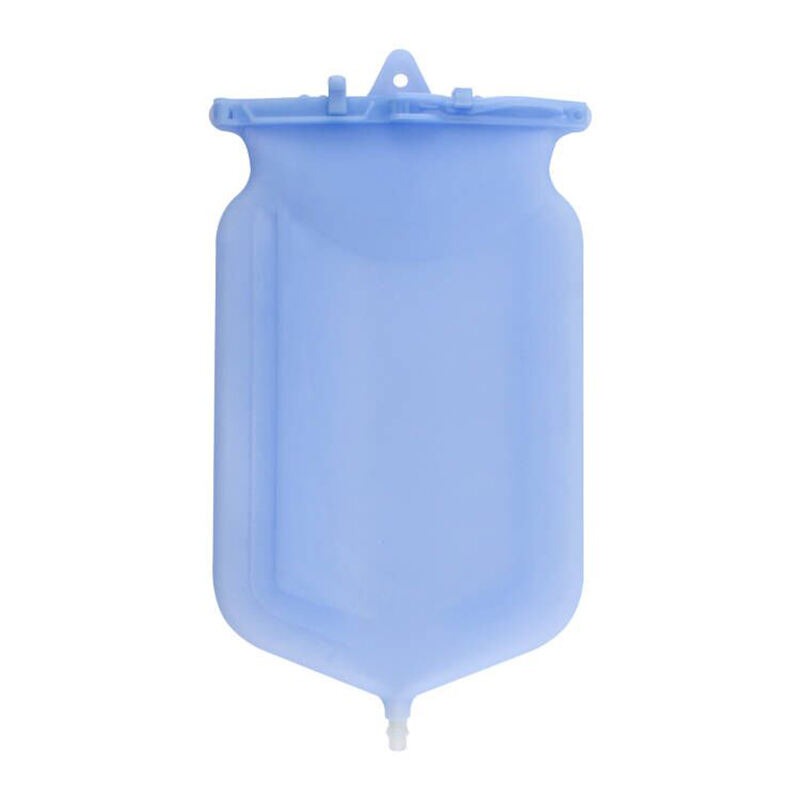 Kit de sac de lavement en silicone transparent. Convient pour le nettoyage du côlon au café et à l'eau. Capacité de 2 litres, tuyau de 6.75 pieds de long, 7 embouts