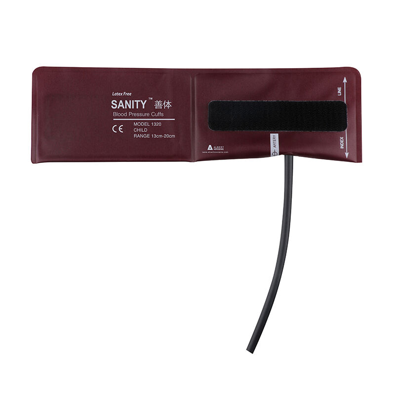 Manset GE Critikon NIBP yang Dapat Digunakan Kembali dengan Konektor GE 300664 Tabung Ganda Penggunaan Dewasa Manset Tekanan Darah Nilon Lingkar Lengan yang Dapat Digunakan Kembali untuk Monitor Pasien (Gaya Coklat Tua dengan Tas)