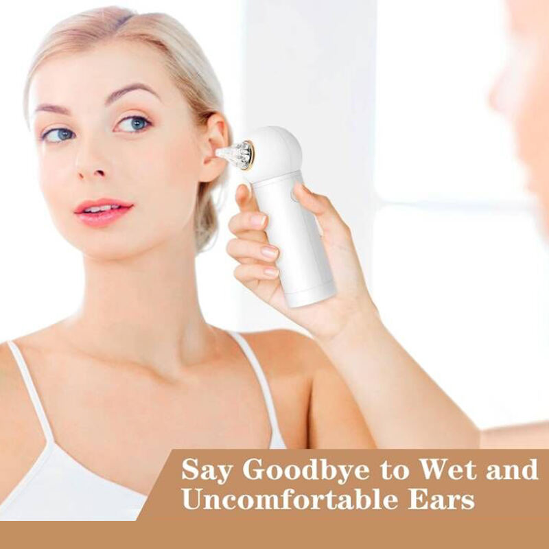 Στεγνωτήριο αυτιών | ΗΠΑ | Επαναφορτιζόμενο βοήθημα στεγνώματος με νερό αυτιών με θεραπεία με κόκκινο φως που προσφέρει απαλό ζεστό αέρα και αναγεννητικό κόκκινο φως στο αυτί για την καταπολέμηση των ενοχλητικών αυτιών κολυμβητών ως αφαίρεση υγρών αυτιών