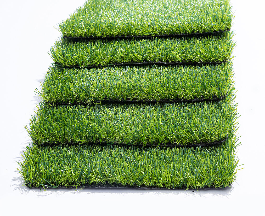 Easy Install 25mm Outdoor Grasss Flooring Synthetic Grass Turf Tiles Artificial Grass For Hockey Sports details