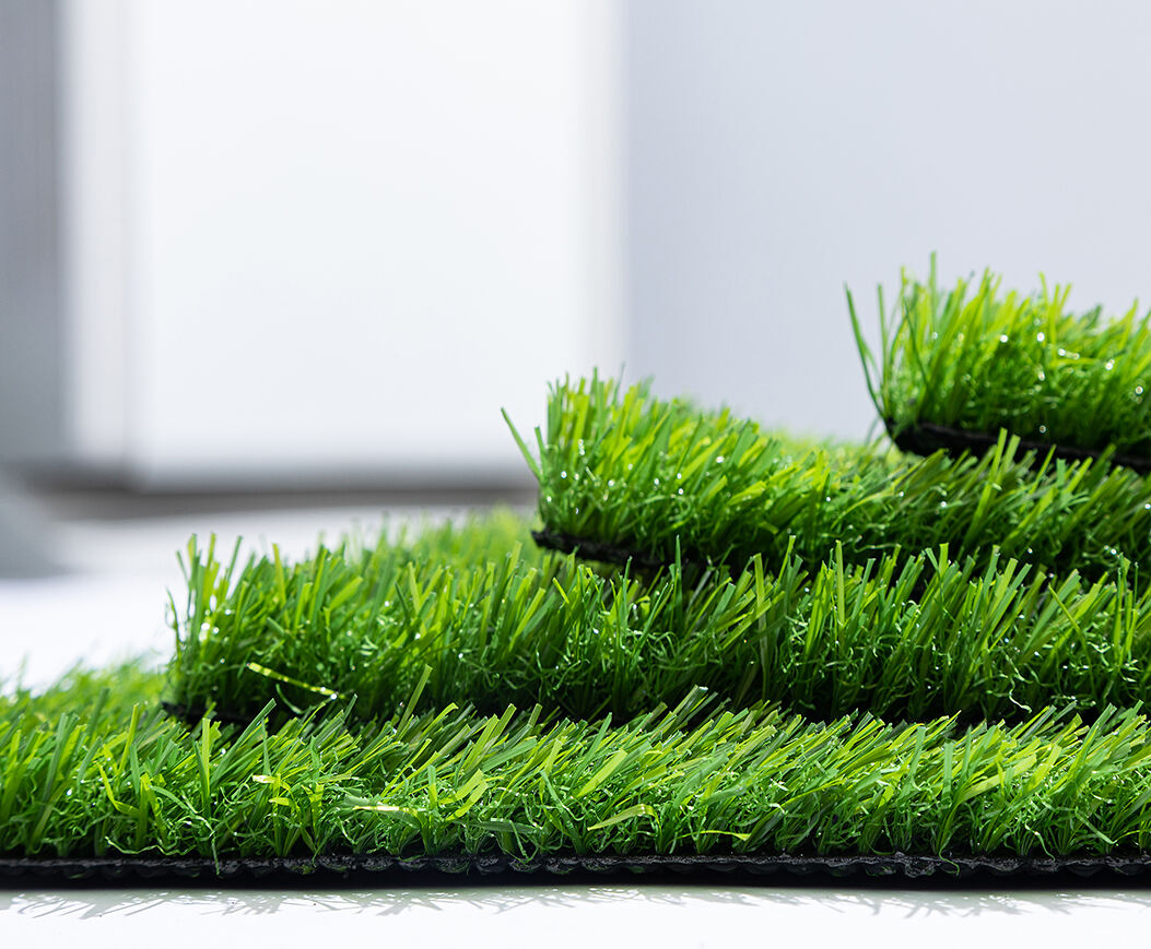 YM 30mm Outdoor Garden Artificial Grass Tiles Grass Carpet Artificial Grass Floor supplier