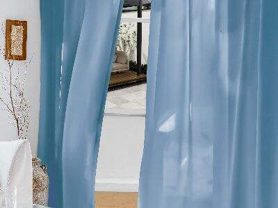 Light-Filtering Sheer Curtains for Daylight Management in Office and Public Spaces