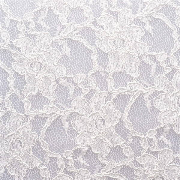Lace curtain fabric