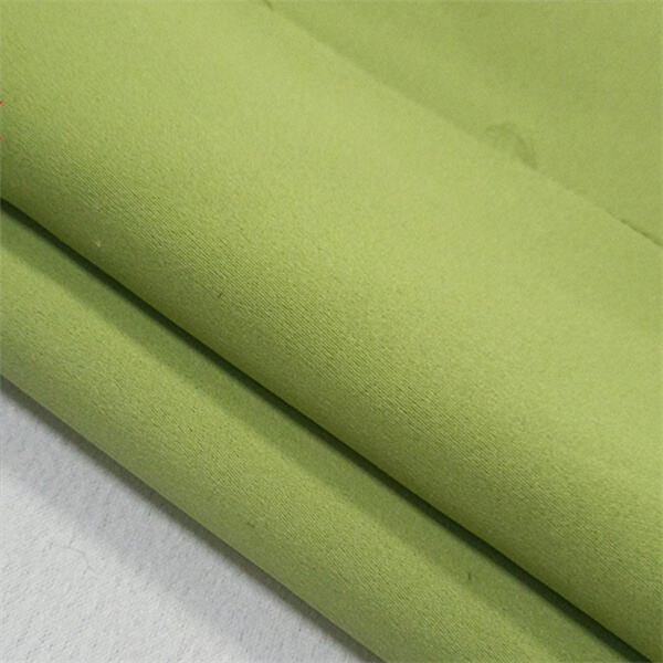 Experience the beauty of nature in your home with our luxurious green curtain fabric.