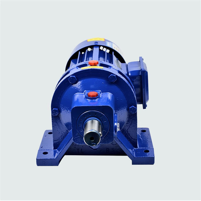 XW BW Series Solid Shaft Foot-Mounted Cycloidal Gear Reducer Speed Reduction Gearbox With 380V Motor