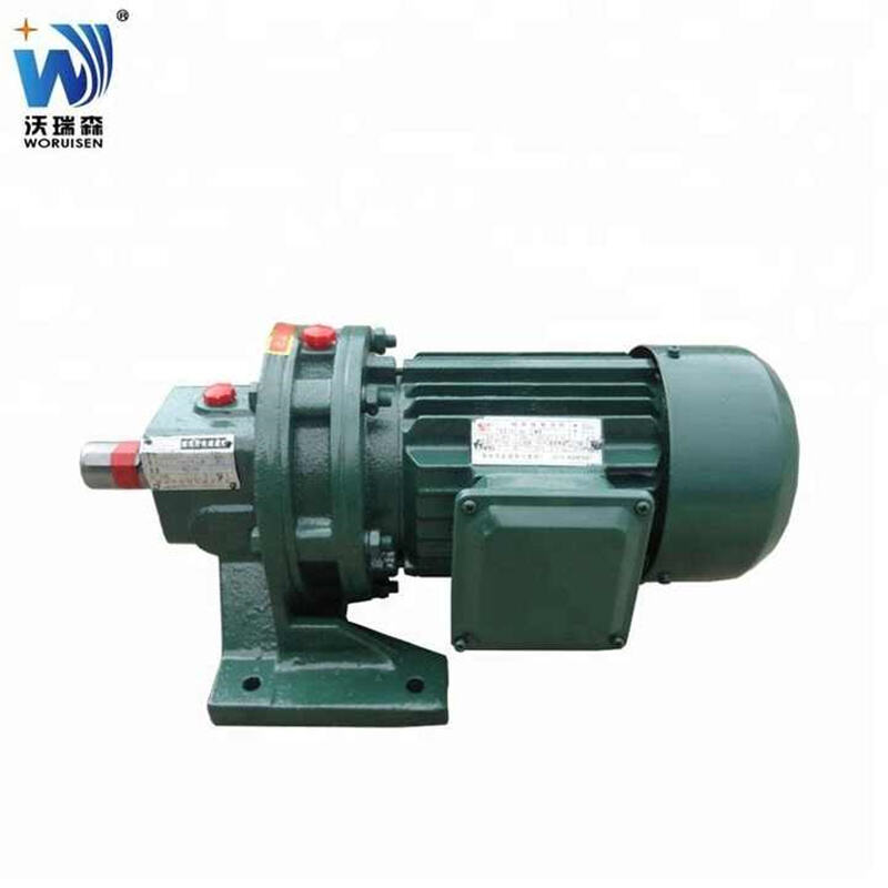China high quality cycloidal pinwheel reducer Vertical horizontal bwd2 copper core rotor single agitator conveyor belt motor