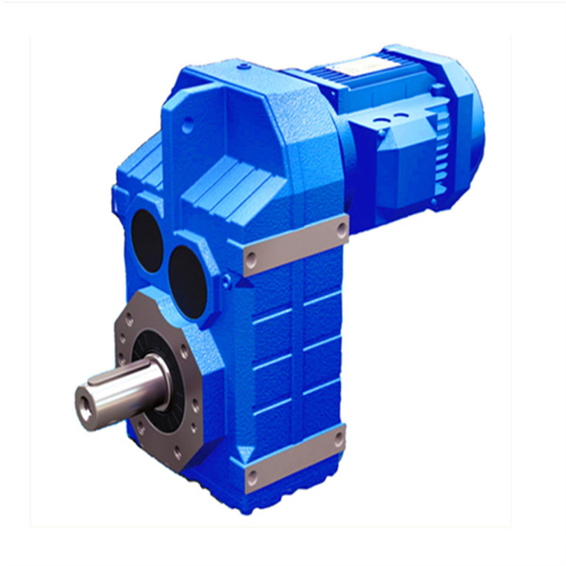 Factory direct F series helical gear motor transmission