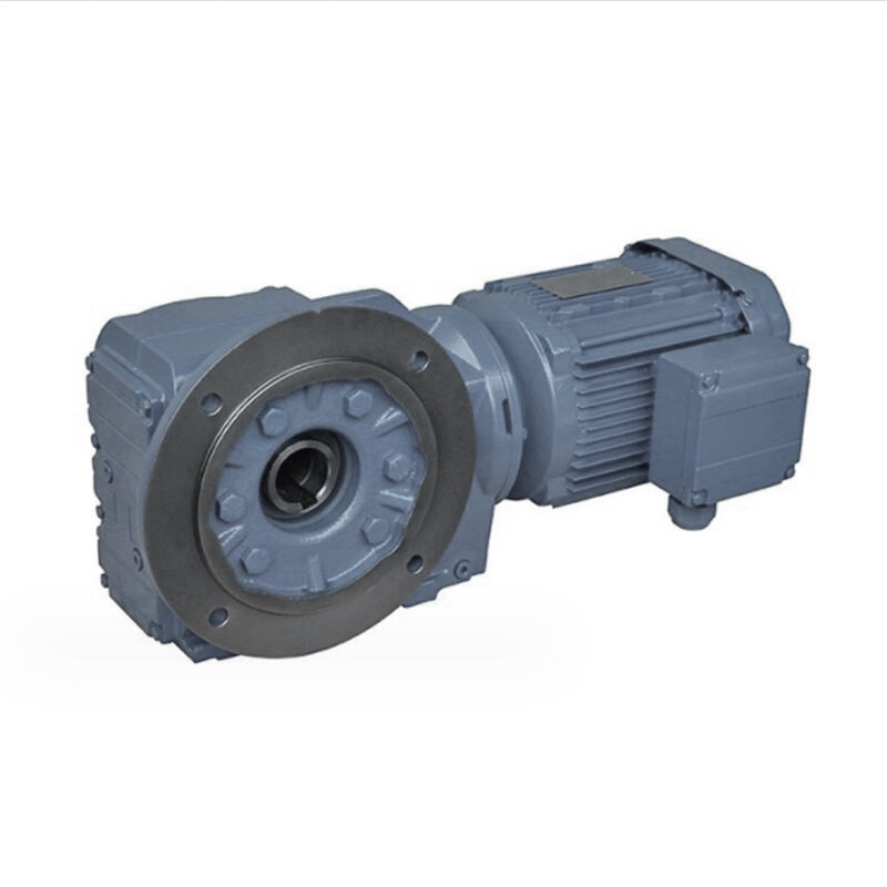 Hard Tooth K Series Helical Bevel Gearbox with Directly Motor and Hollow Shaft