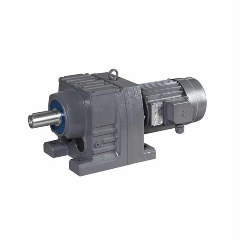 Factory direct F series helical gear motor transmission