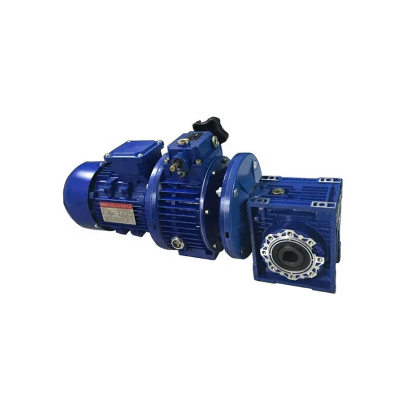 MB Stepless Variable Adjustable Speed Gearbox Mechanical Speed Variator With Motor For Automatic Lines