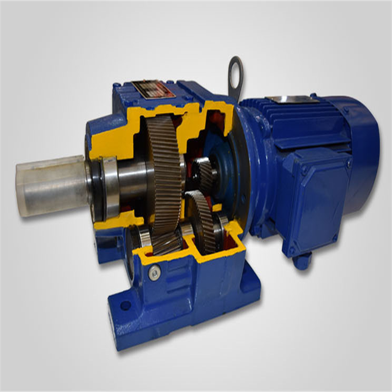 F series Helical Bevel Geared speed motor reducer