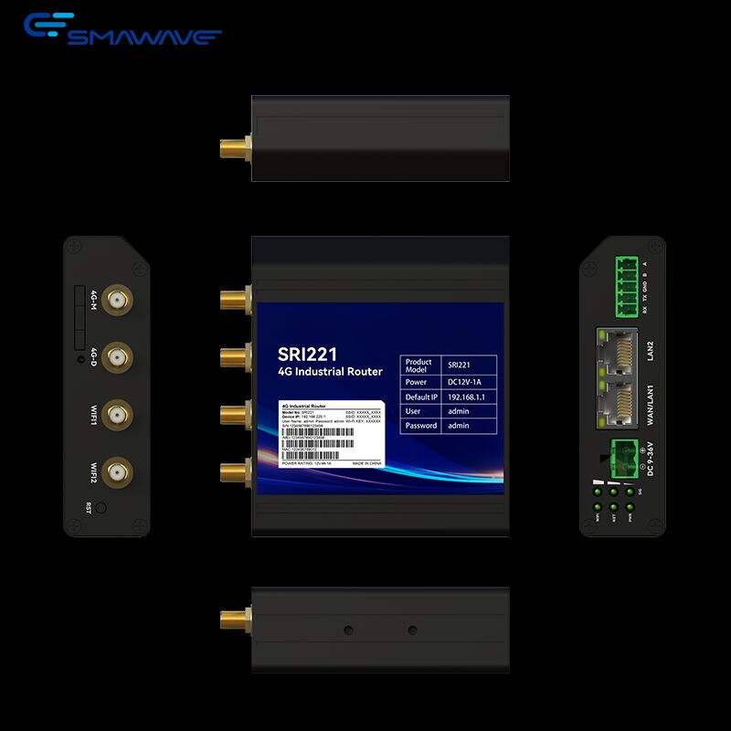 Lindungi data Anda dan tetap terhubung dengan percaya diri menggunakan router 4G tangguh.