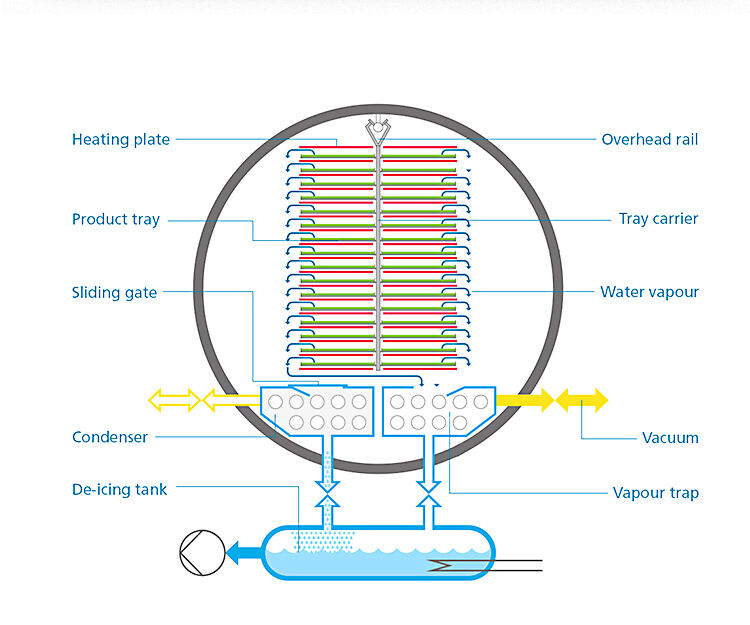 Industrial Food Freeze Dryer Large Commercial freeze Dryer Dry freeze Machine Hot Sale manufacture