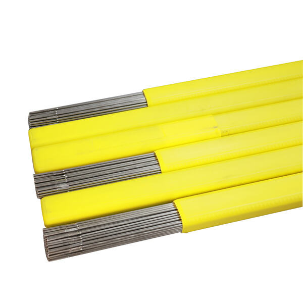 Electrodo da saldatura realizzato con maestria per saldature pulite e senza soluzioni di continuità