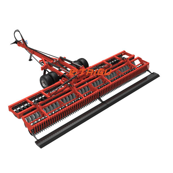 The benefits of using sharp and well-balanced disc harrow discs for seedbed preparation