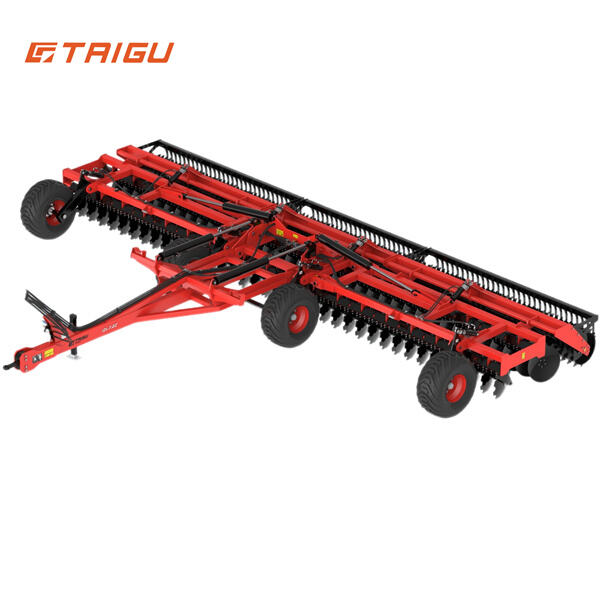 Für einfache Wartung und einfache Einstellungen konzipiert, ist der Titan-Disc-Harrow eine bequeme und benutzerfreundliche Lösung für den Bodenkultivierungsprozess.