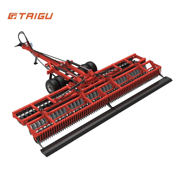 Maximize crop yield by ensuring uniform soil with a drag harrow