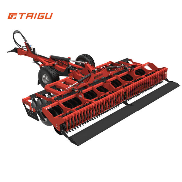 Erreichen Sie eine optimale Saatbettvorbereitung mit einem auf einem Traktor montierten Scheibenpflug