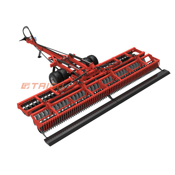 Enhancing soil quality and seedbed preparation with the help of a disc harrow