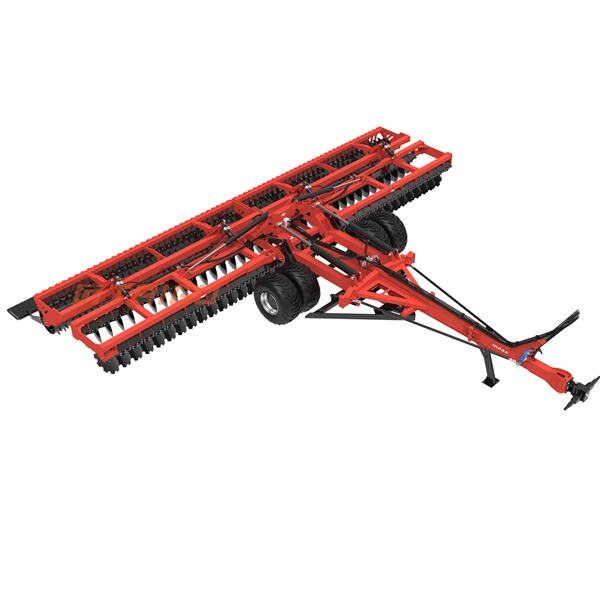 Erleben Sie glatte und präzise Pflügen mit einem Scheibenpflug-Anhang für Ihren Traktor