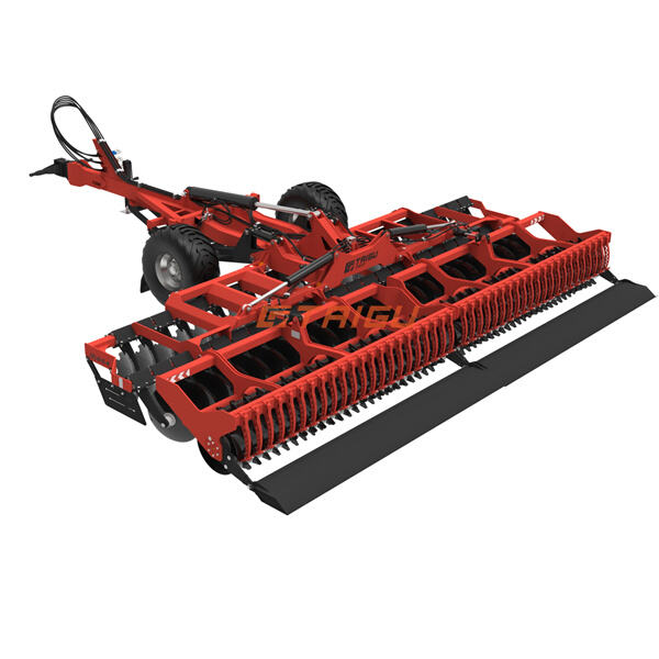 Superior field performance with a tandem disk harrow