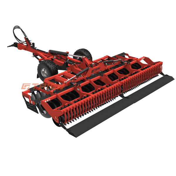 Achieving optimal seedbed preparation with a disc harrow and roller