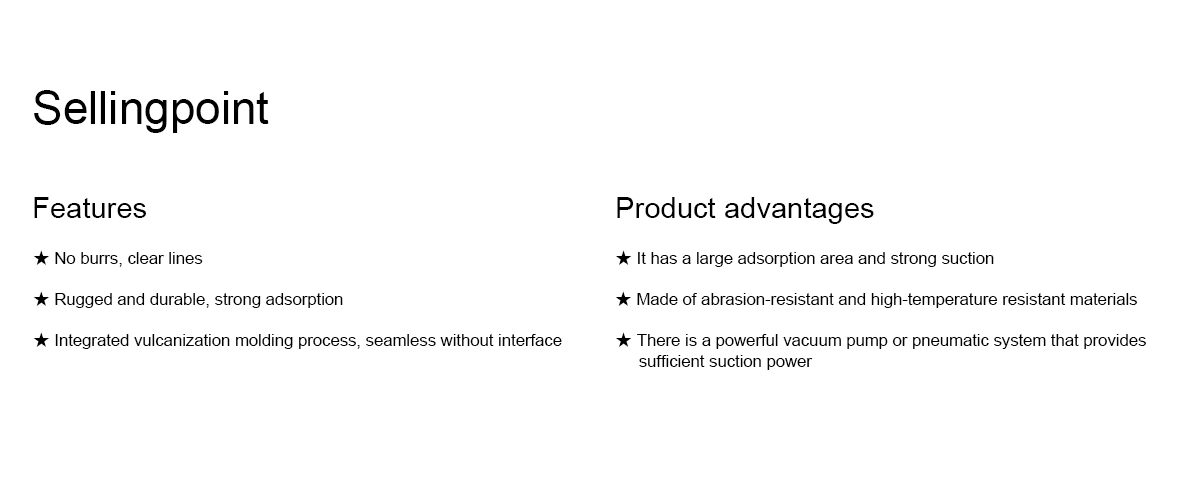 GGL series vacuum pneumatic suction cups strong adsorption details