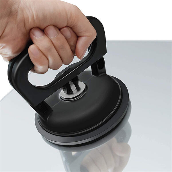 Say goodbye to slipping and dropping glass with a powerful suction cup