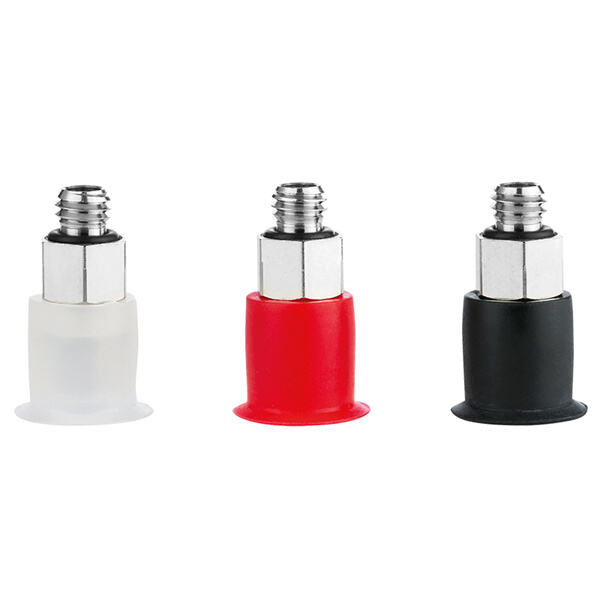 Heat-resistant suction cup for industrial use