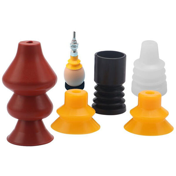 Precision handling with silicone pneumatic suction cups