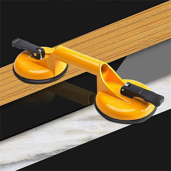 Experience the ease of handling large glass and tile with our reliable suction cup