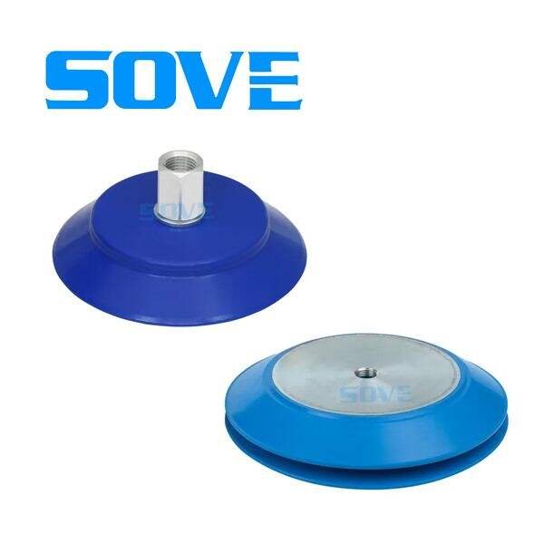 Suction guns with ball bearing buffers for improved precision and speed