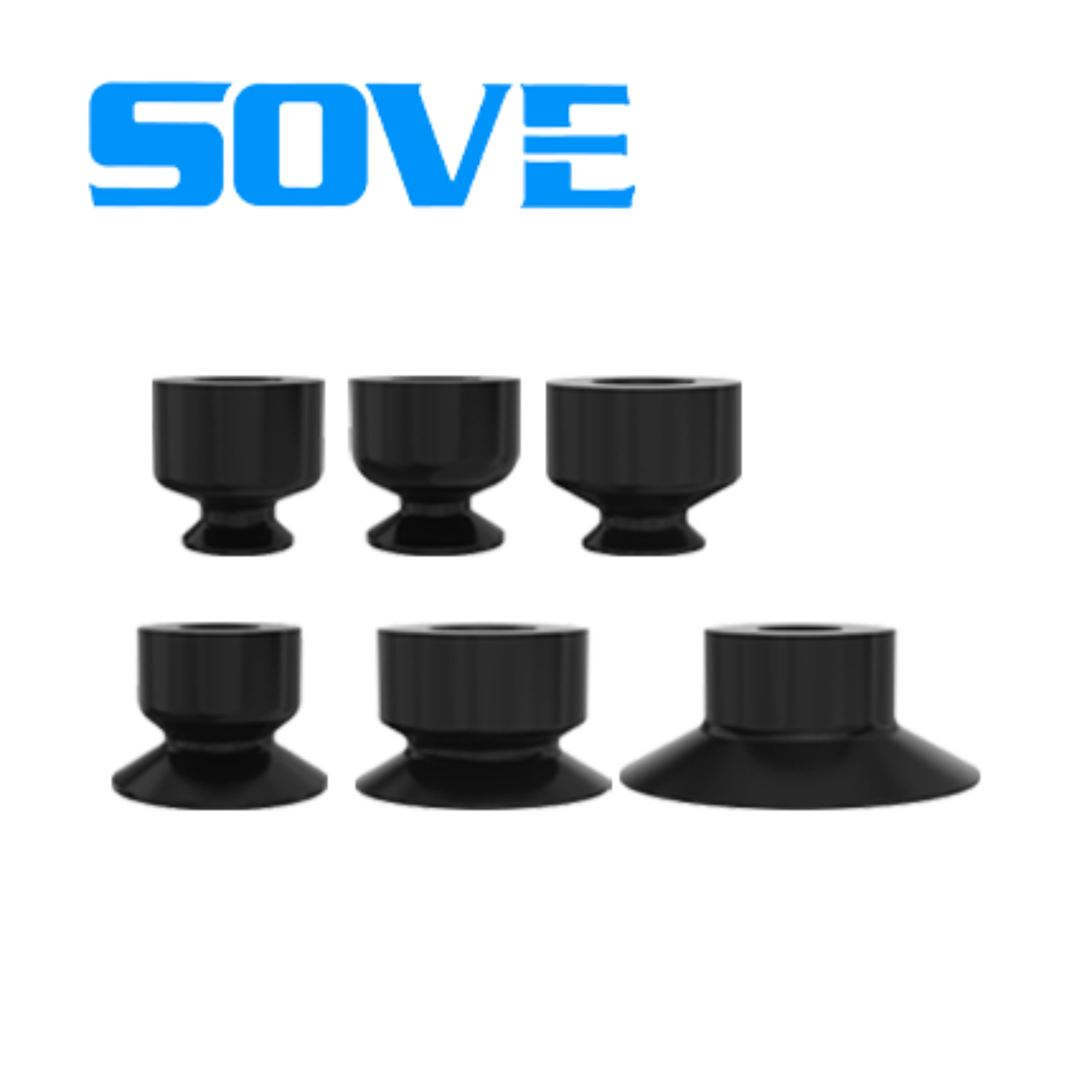 GZP3-oHSo series semi-conductive silicone rubber vacuum suction cups long-lasting wear-resistant