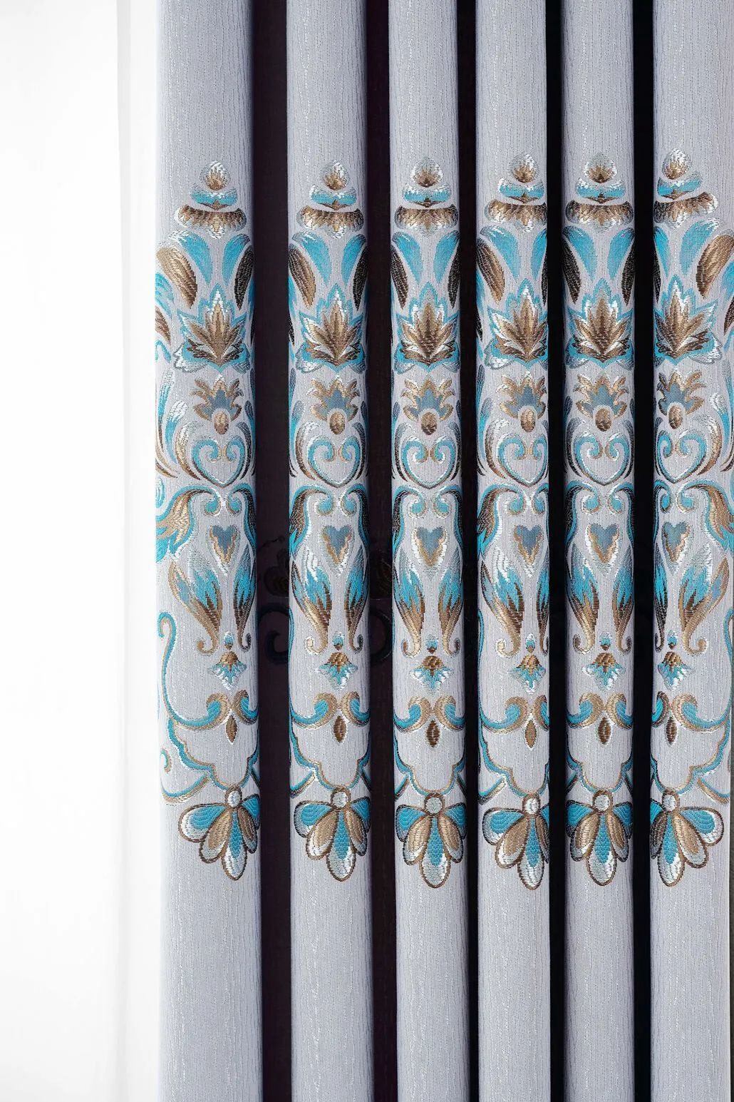 Foulola News:2.8/3.2m Width Jacquard Blackout Curtain 2201Series manufacture