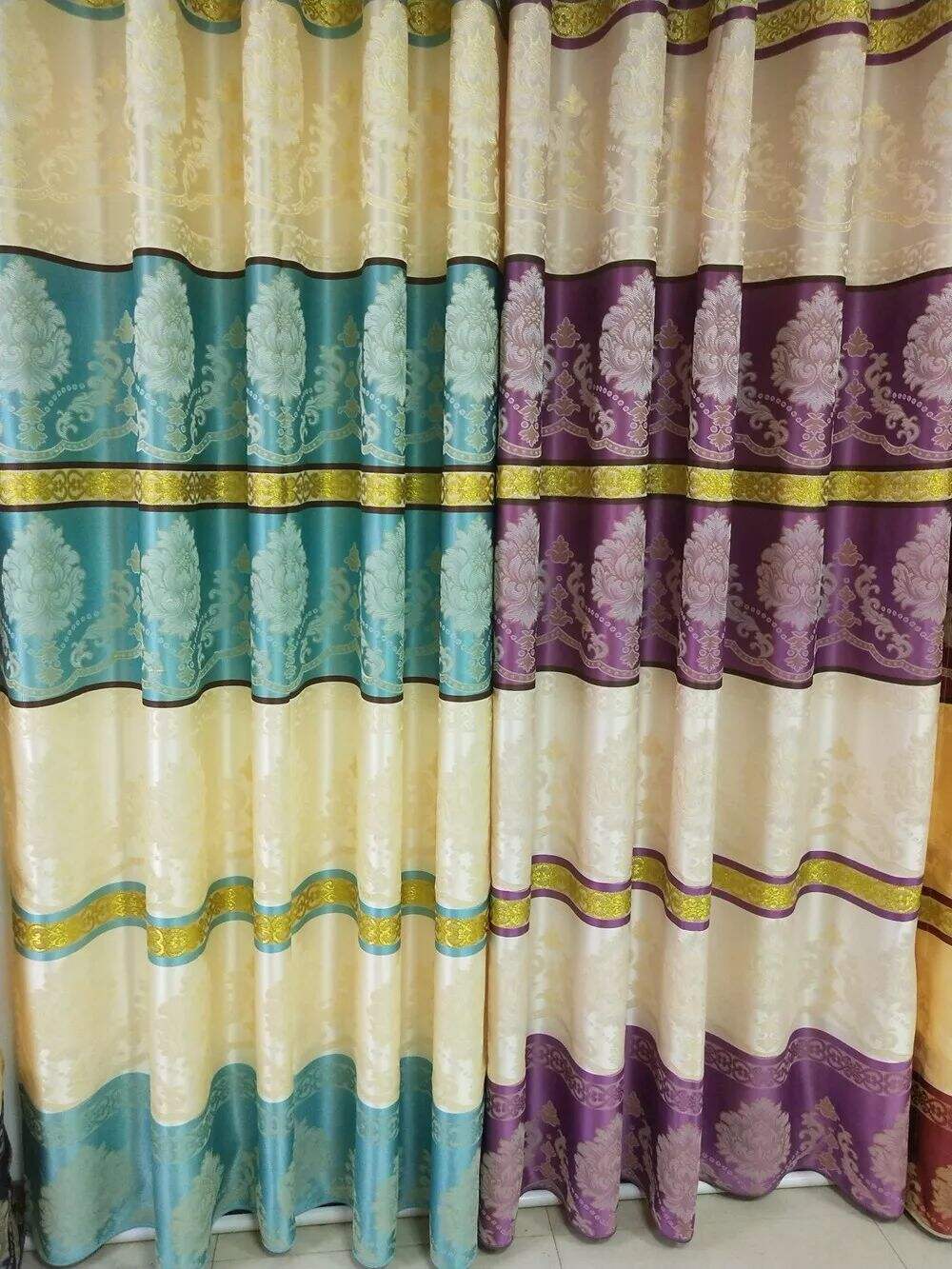 2.8m Width, Jacquard Curtain Fabric, 178gsm 500g/m factory